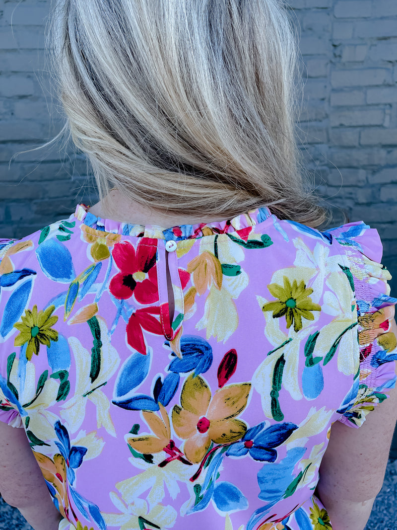 The Julianna Floral Top