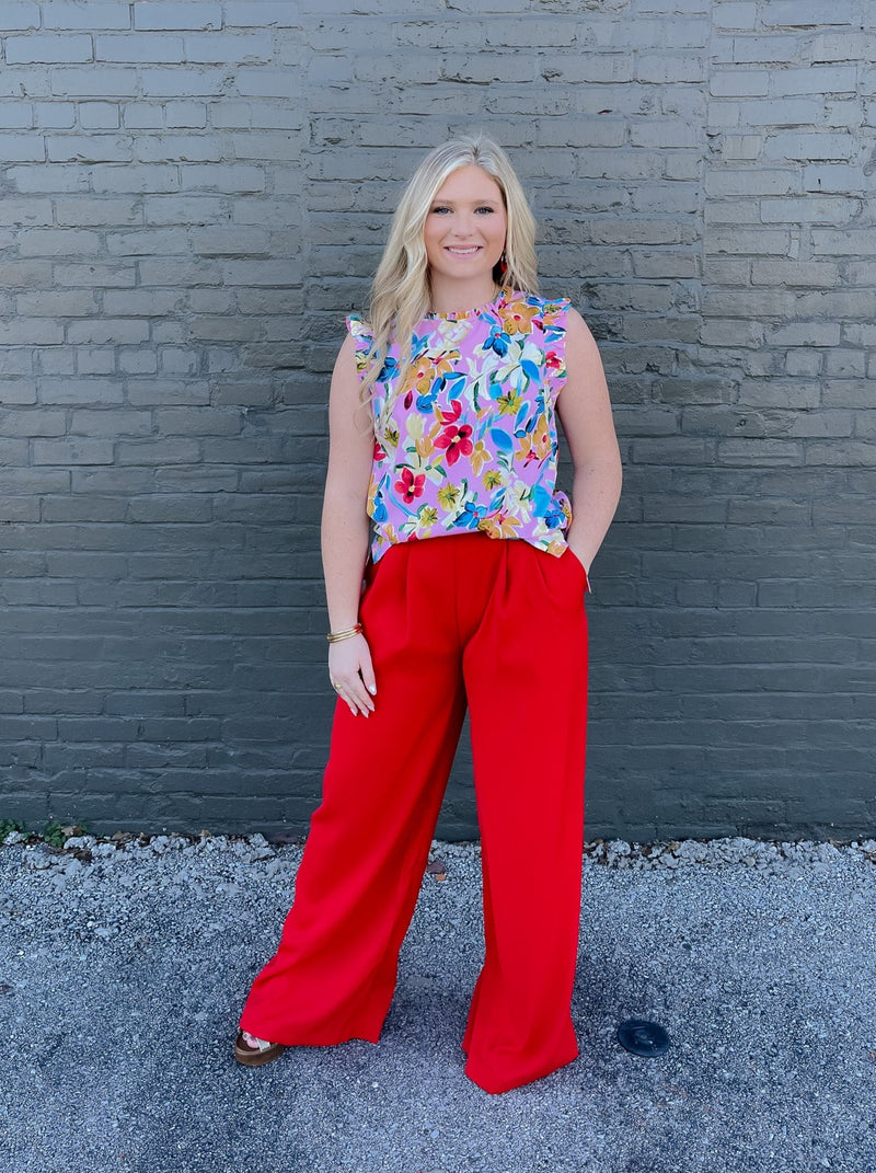 The Julianna Floral Top