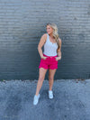 Lost In The Moment Shorts- PINK (S-XL)