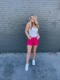 Lost In The Moment Shorts- PINK (S-XL)