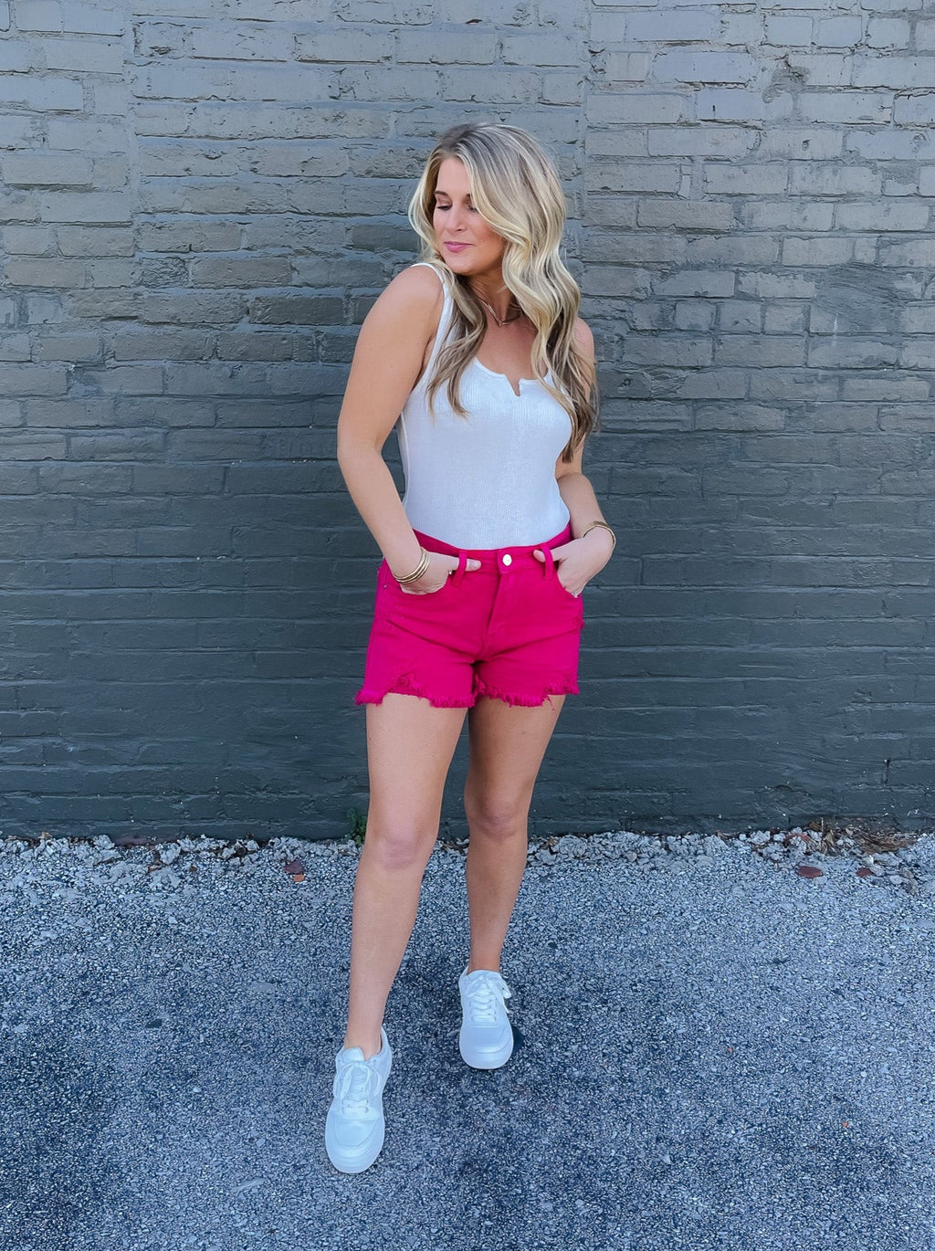 Lost In The Moment Shorts- PINK (S-XL)