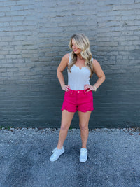 Lost In The Moment Shorts- PINK (S-XL)