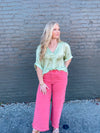 Pocketful of Fun Times High Rise Jeans- Salmon