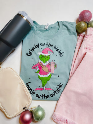 Grinchy On The Inside Graphic Tee (S-2XL)