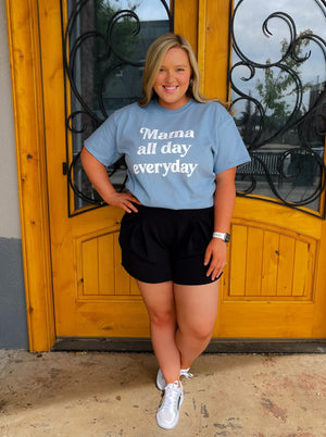 Mama All Day Graphic Tee  (S-3XL)