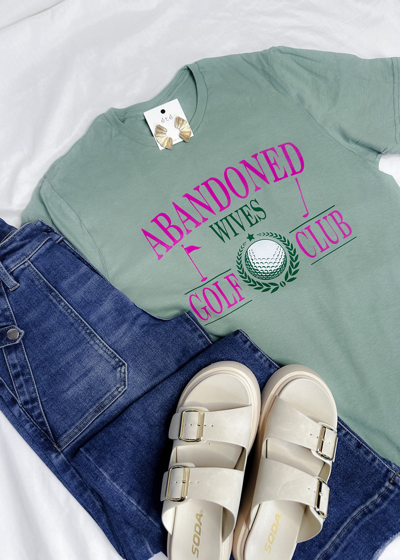 Abandoned Golf Wives Club Graphic Tee (S-2XL)