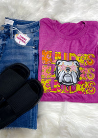 Funky and Fierce Bulldogs Mascot Graphic Tee (S-2XL)