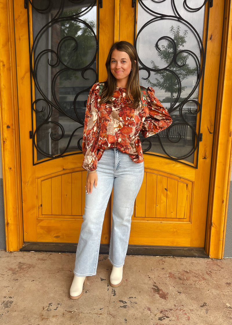 Said It All Tummy Control Straight Leg- Risen Jeans