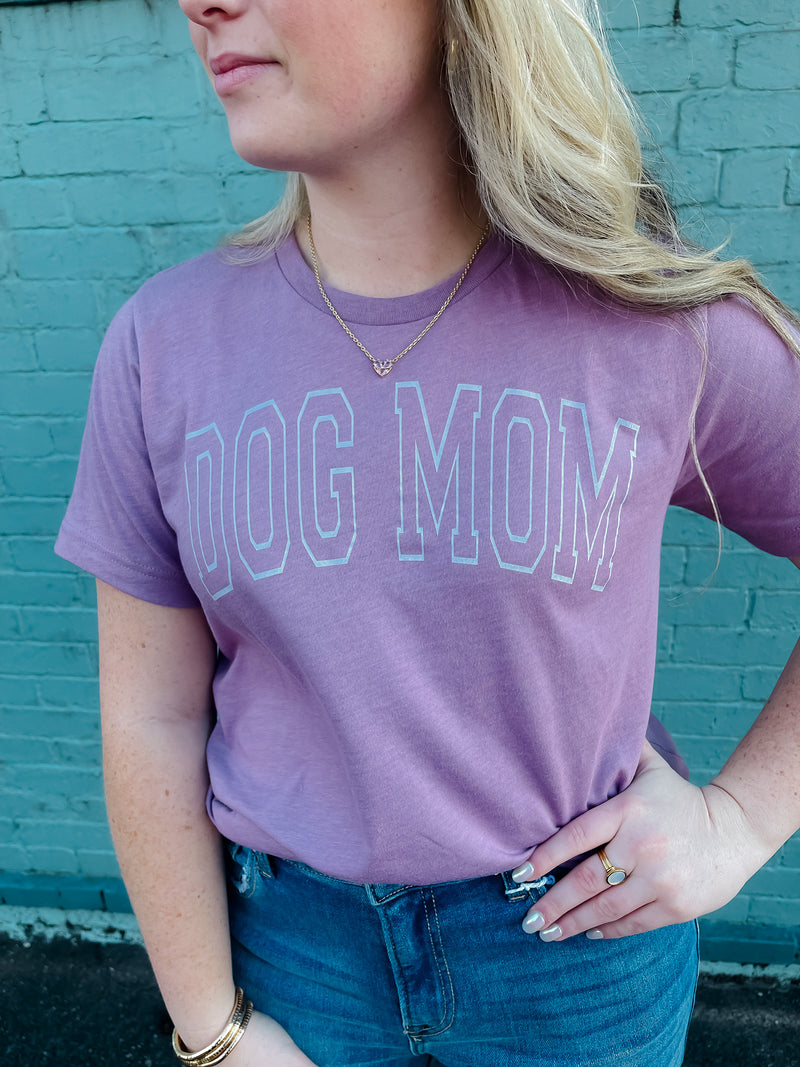 Dog Mom Graphic Tee (S-2XL)