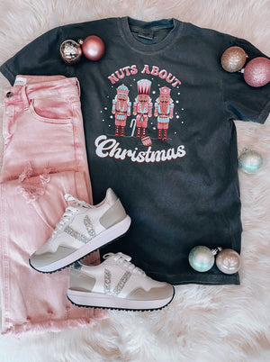 Nuts About Christmas Graphic Tee (S-2XL)