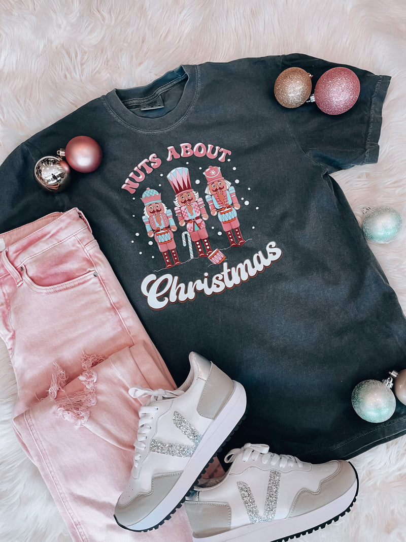 Nuts About Christmas Graphic Tee (S-2XL)