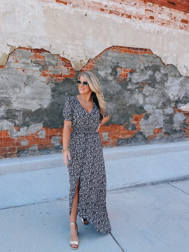 Sugarplum Charm Maxi Dress