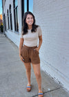 Know Better Linen Shorts (S-XL)