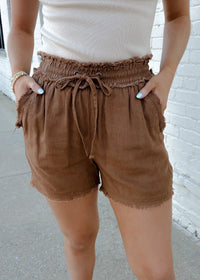 Know Better Linen Shorts (S-XL)