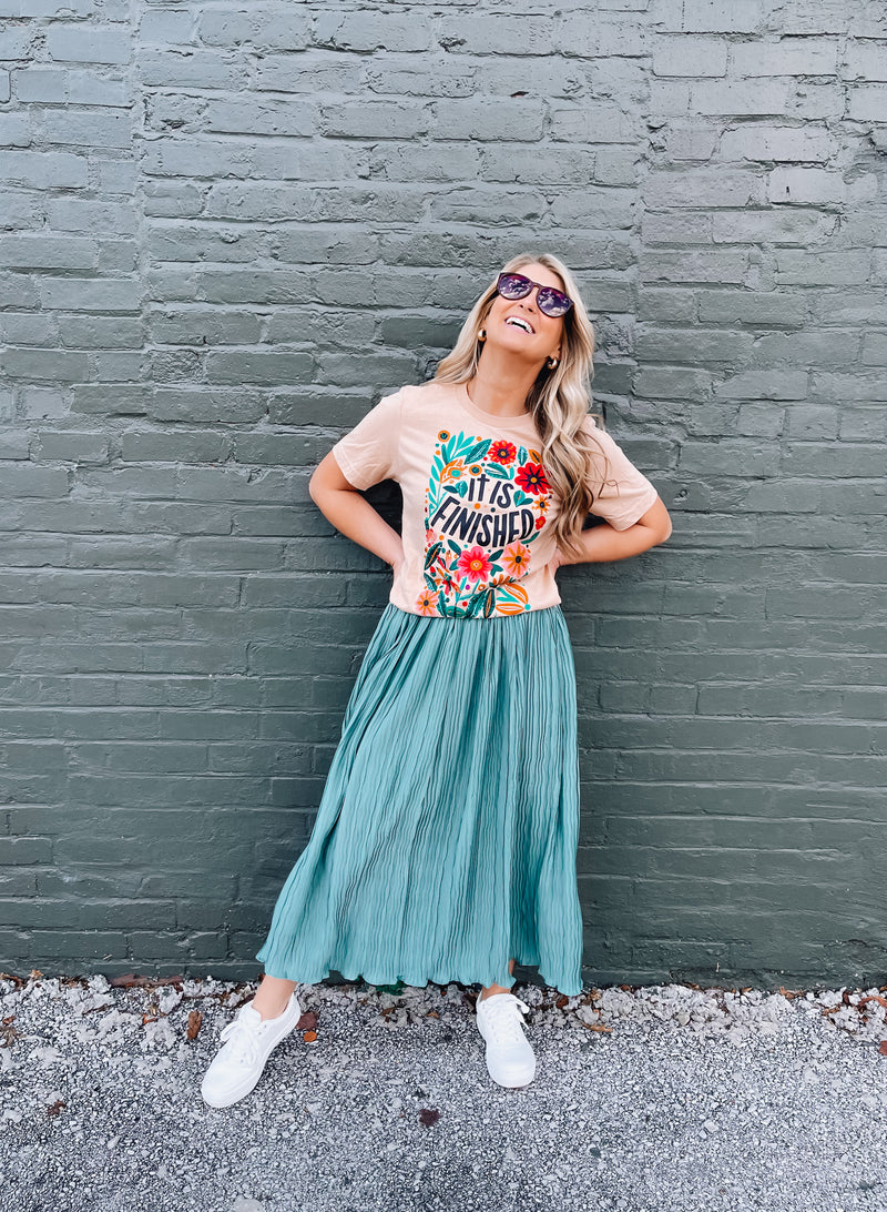 Follow The Flow Midi Skirt