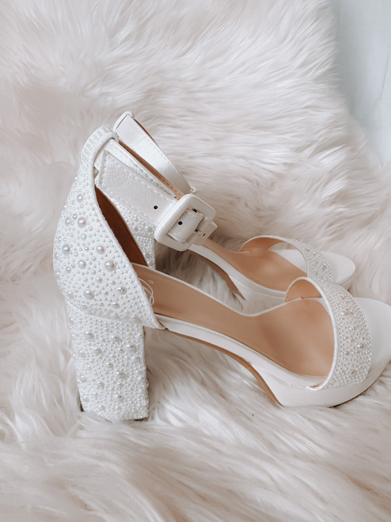 This Love Is Ours Pearl Heels