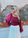 Rosebuds and Romance Top