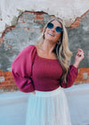 Rosebuds and Romance Top