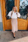 Showers Of Kindness Midi Skirt