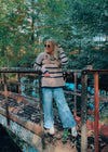 Calm Evening Striped Sweater (S-XL)