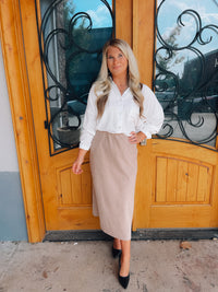 Showers Of Kindness Midi Skirt