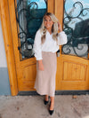 Showers Of Kindness Midi Skirt