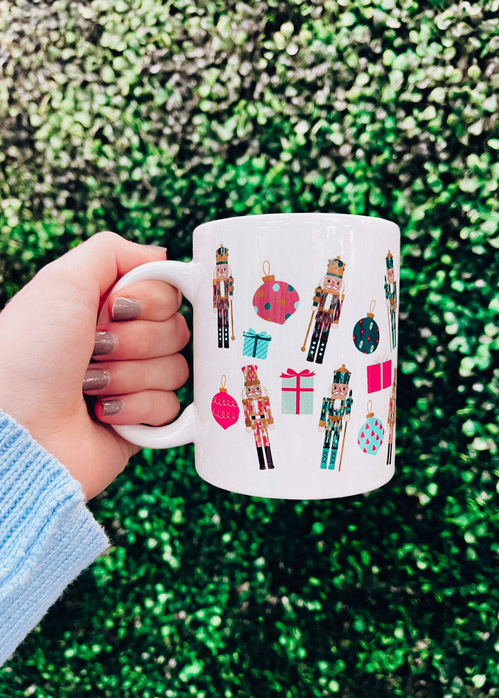 Watercolor Nutcracker Mug