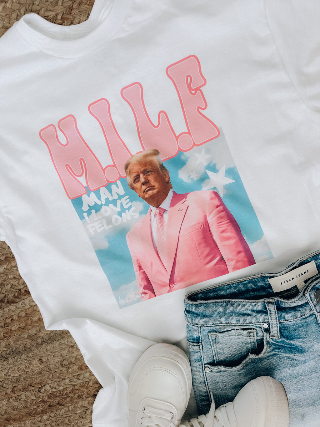 MILF- Man I Love Felons Trump Tee (S-3XL)