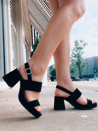 Enchanted Dreams Heels - Black