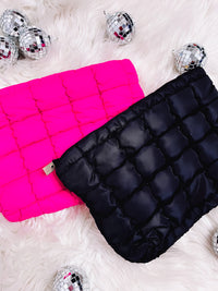 Quilted Puffer Bag