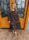 Confidence To Spare Long Sleeve Maxi Dress