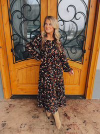 Confidence To Spare Long Sleeve Maxi Dress