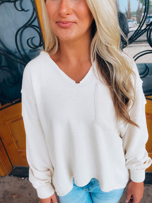Perfectly Content Knit Top
