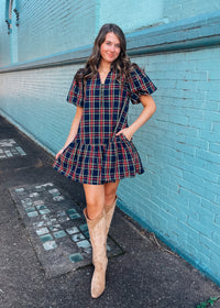 Simple Twist of Fate Mini Dress