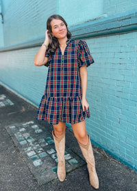 Simple Twist of Fate Mini Dress