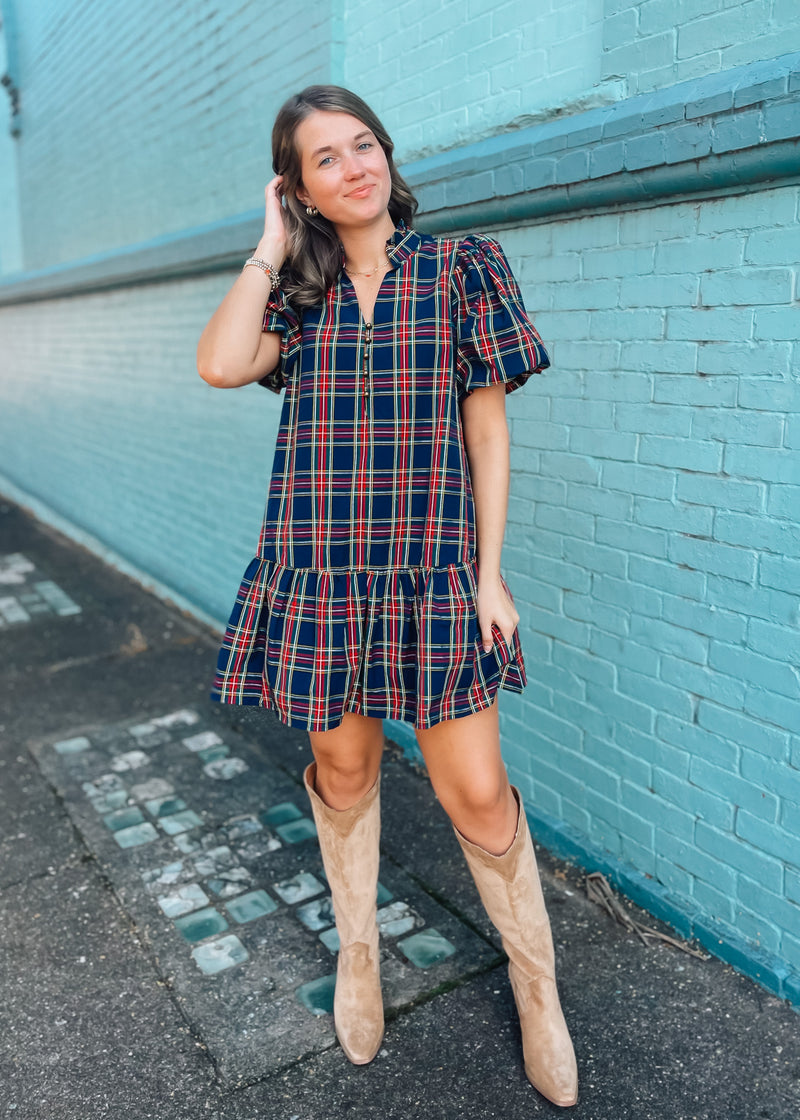 Simple Twist of Fate Mini Dress