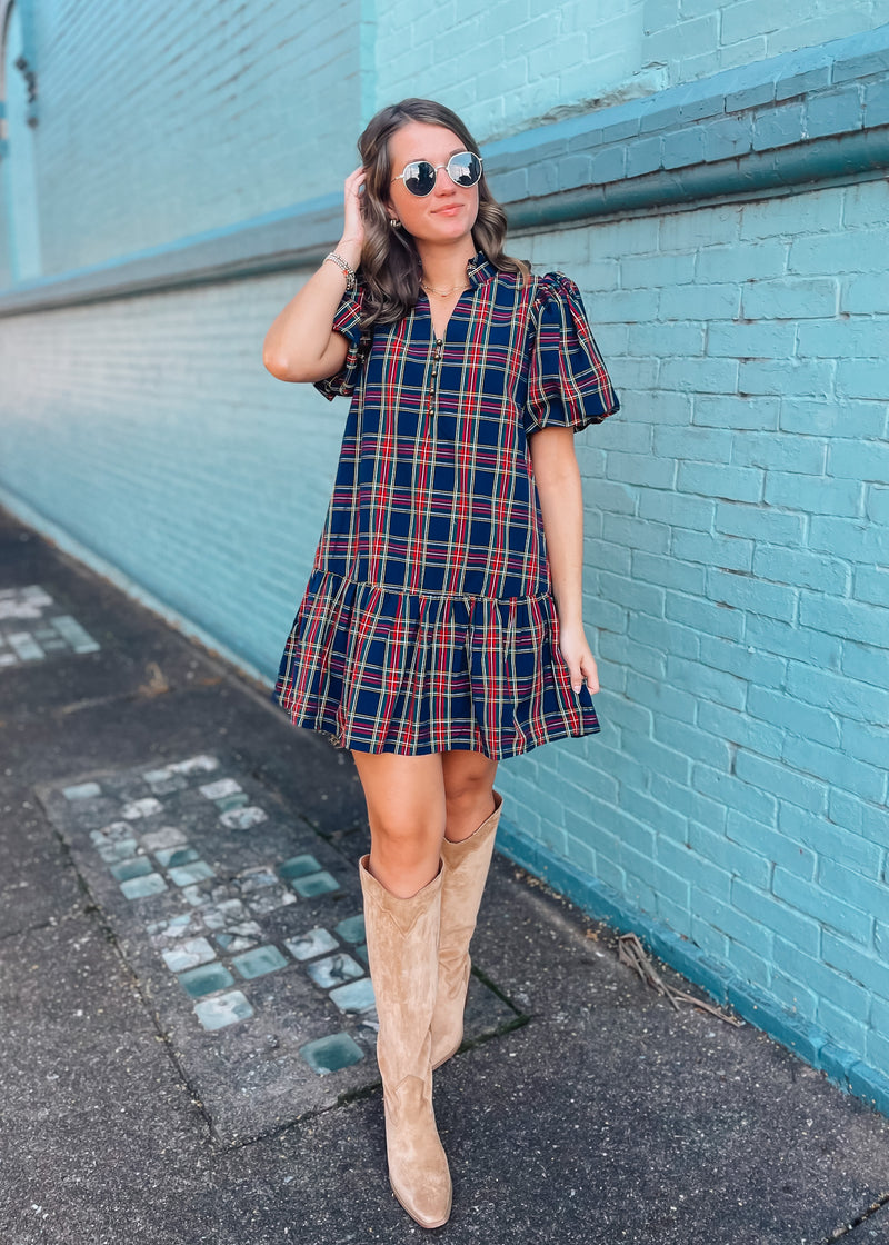 Simple Twist of Fate Mini Dress