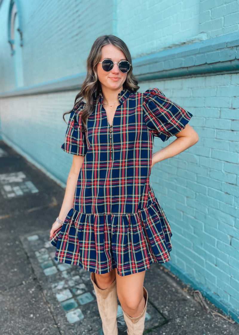 Simple Twist of Fate Mini Dress