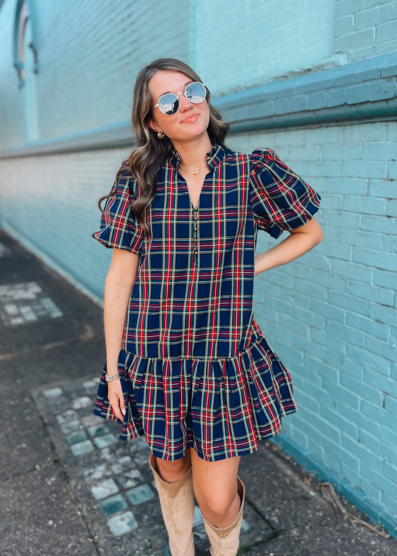 Simple Twist of Fate Mini Dress