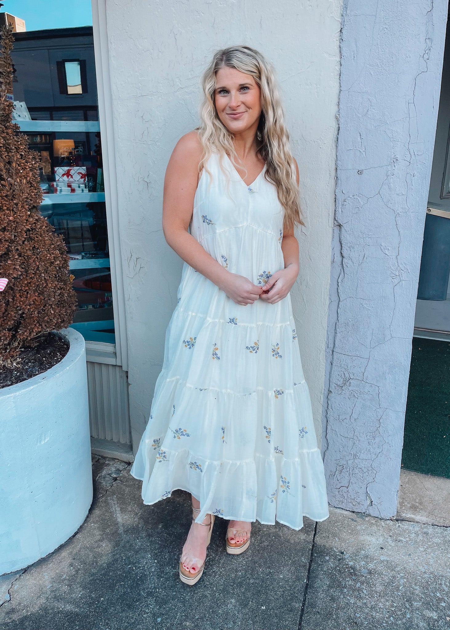 Romantic Afternoon Midi Dress Romantic Afternoon Midi Dress