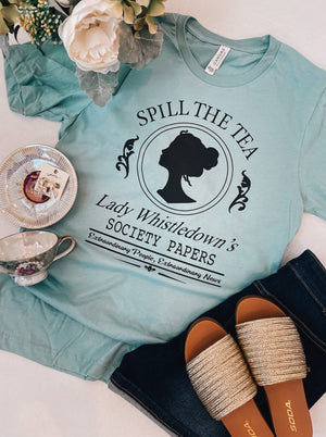 Spill The Tea Graphic Tee (S-3XL)