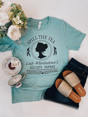 Spill The Tea Graphic Tee (S-3XL)