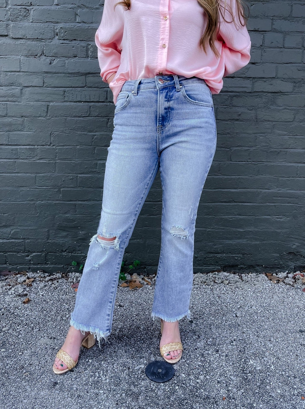 My Darling Days High Rise Crop Jeans