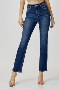 Get Moving Straight Dark Wash Jeans