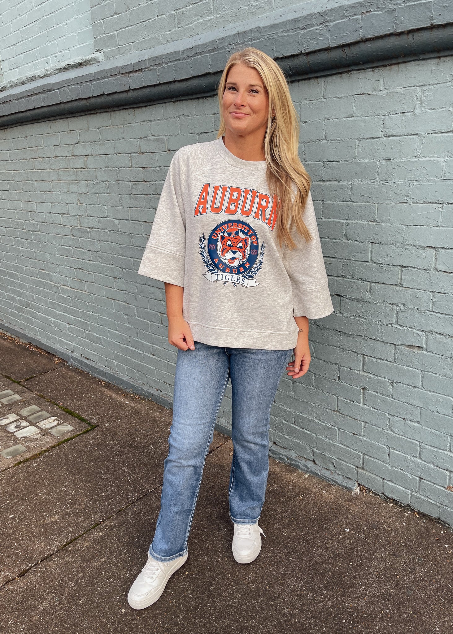 Vintage Team Scuba 3/4 Sleeve Pullover