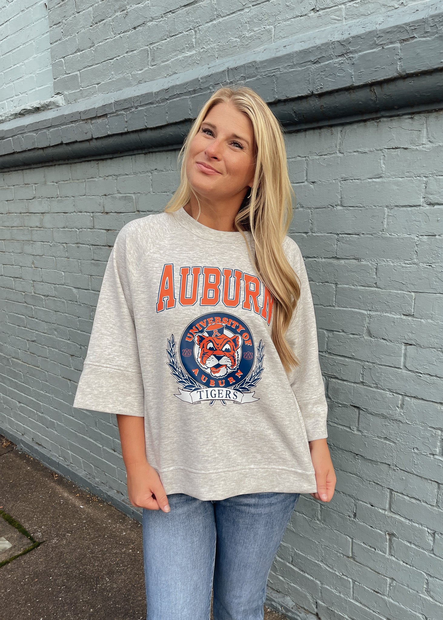 Vintage Team Scuba 3/4 Sleeve Pullover