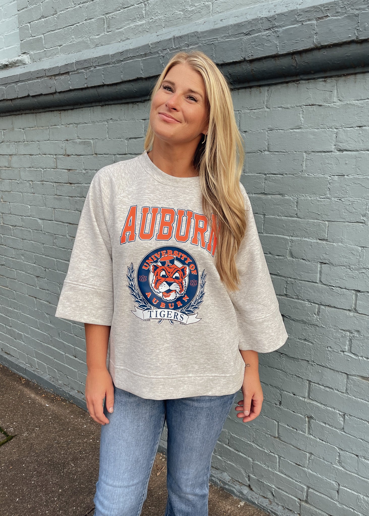 Vintage Team Scuba 3/4 Sleeve Pullover