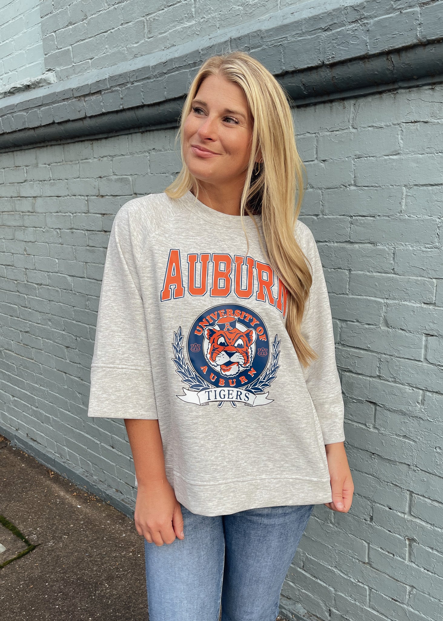 Vintage Team Scuba 3/4 Sleeve Pullover