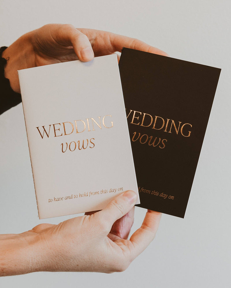 Wedding Vows Booklet Set