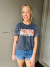 Lookin' for that perfect gift for the seniors graduating in '24? This Retro Senior '24 Graphic Tee is just that – the perfect mix of retro and fresh! With its cute bubble font, short sleeves and unisex fit, they'll be stylin' from the day they accept their diploma! Congrats, seniors!
